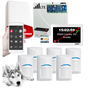 SYSTEM ALARMOWY ROPAM NeoLTE-IP-64-SET TPR-7W 6x BPR2-WP12 TI700 7Ah